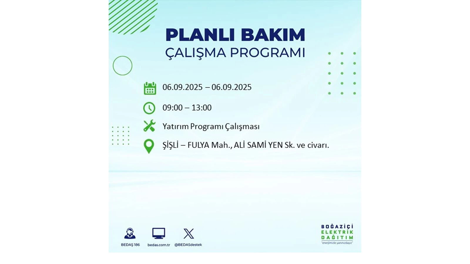 İstanbul elektrik kesintisi sorgulama: BEDAŞ 8 saatlik kesintiyi duyurdu, İstanbul'da elektrikler ne zaman gelecek? - 28. Resim