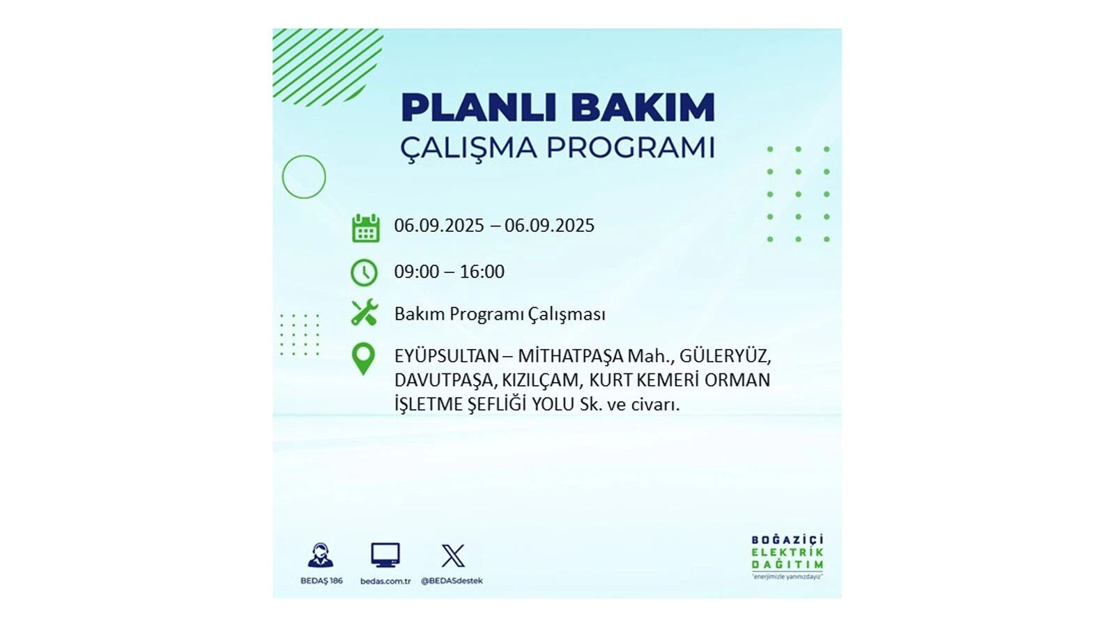 İstanbul elektrik kesintisi sorgulama: BEDAŞ 8 saatlik kesintiyi duyurdu, İstanbul'da elektrikler ne zaman gelecek? - 16. Resim