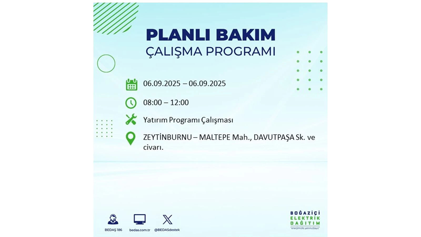 İstanbul elektrik kesintisi sorgulama: BEDAŞ 8 saatlik kesintiyi duyurdu, İstanbul'da elektrikler ne zaman gelecek? - 29. Resim