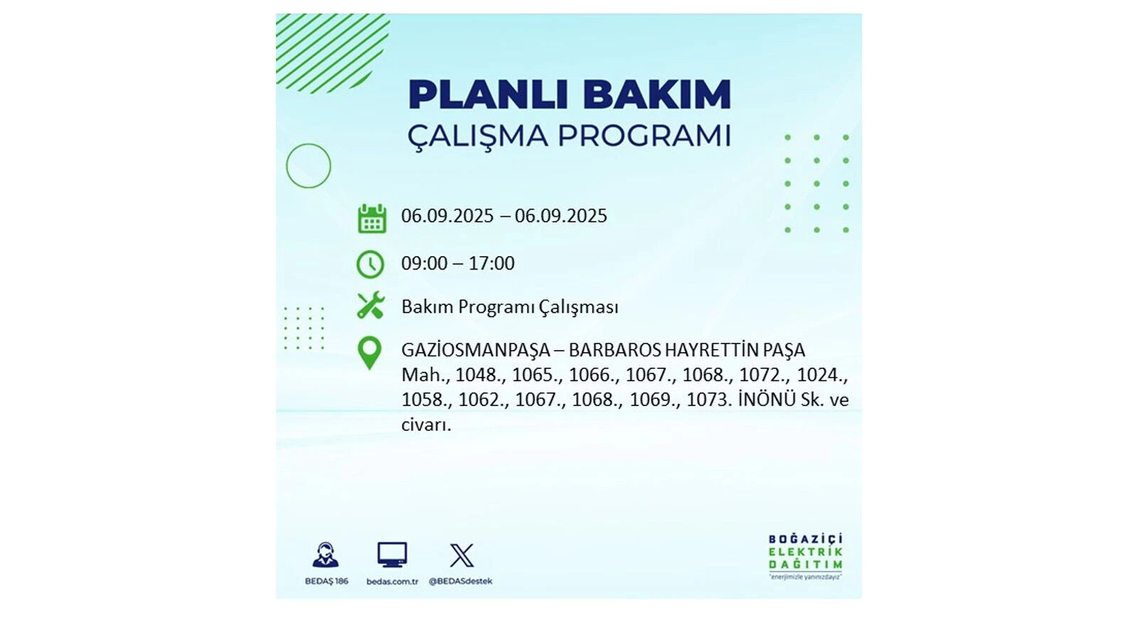 İstanbul elektrik kesintisi sorgulama: BEDAŞ 8 saatlik kesintiyi duyurdu, İstanbul'da elektrikler ne zaman gelecek? - 20. Resim