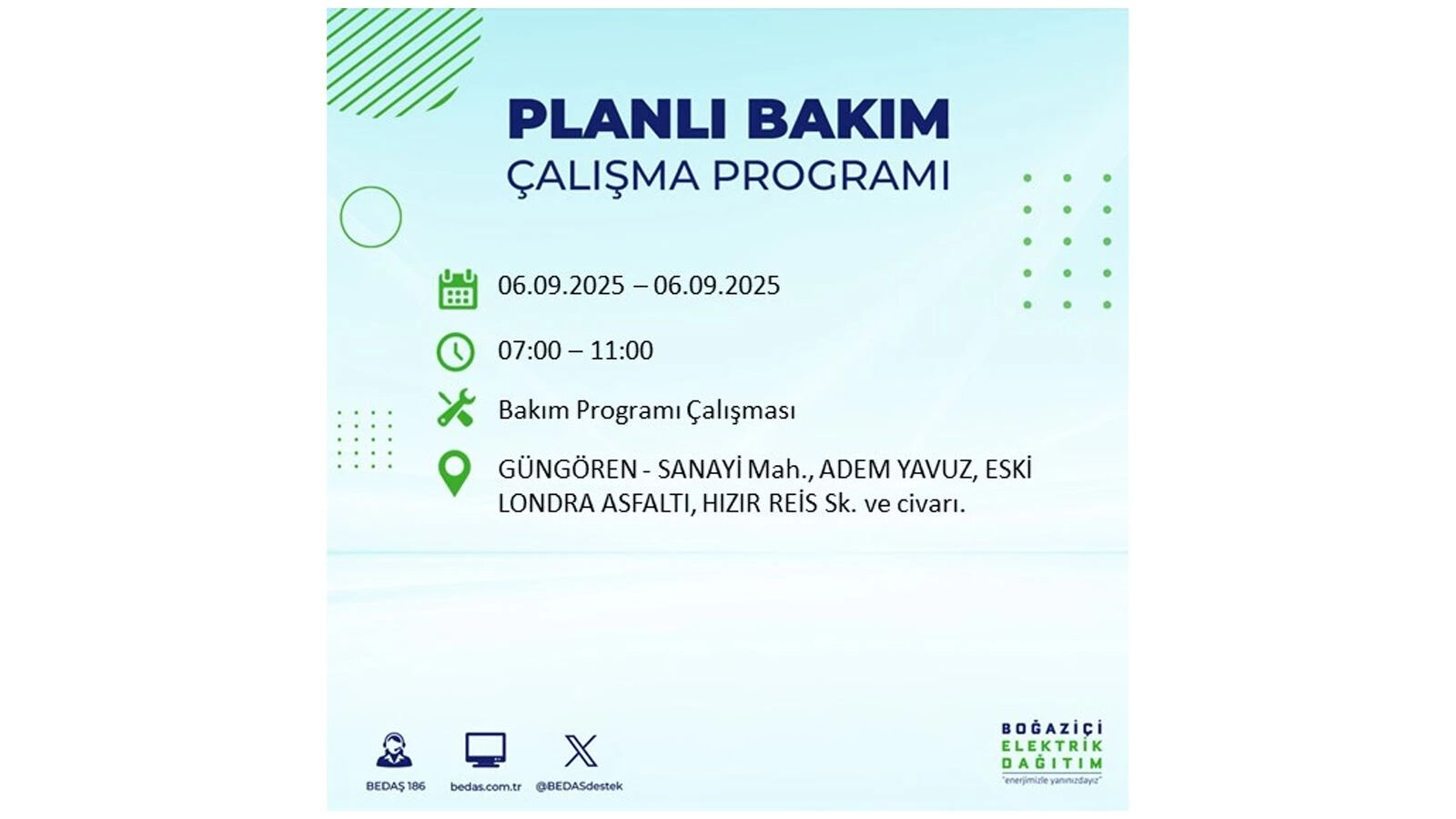 İstanbul elektrik kesintisi sorgulama: BEDAŞ 8 saatlik kesintiyi duyurdu, İstanbul'da elektrikler ne zaman gelecek? - 21. Resim