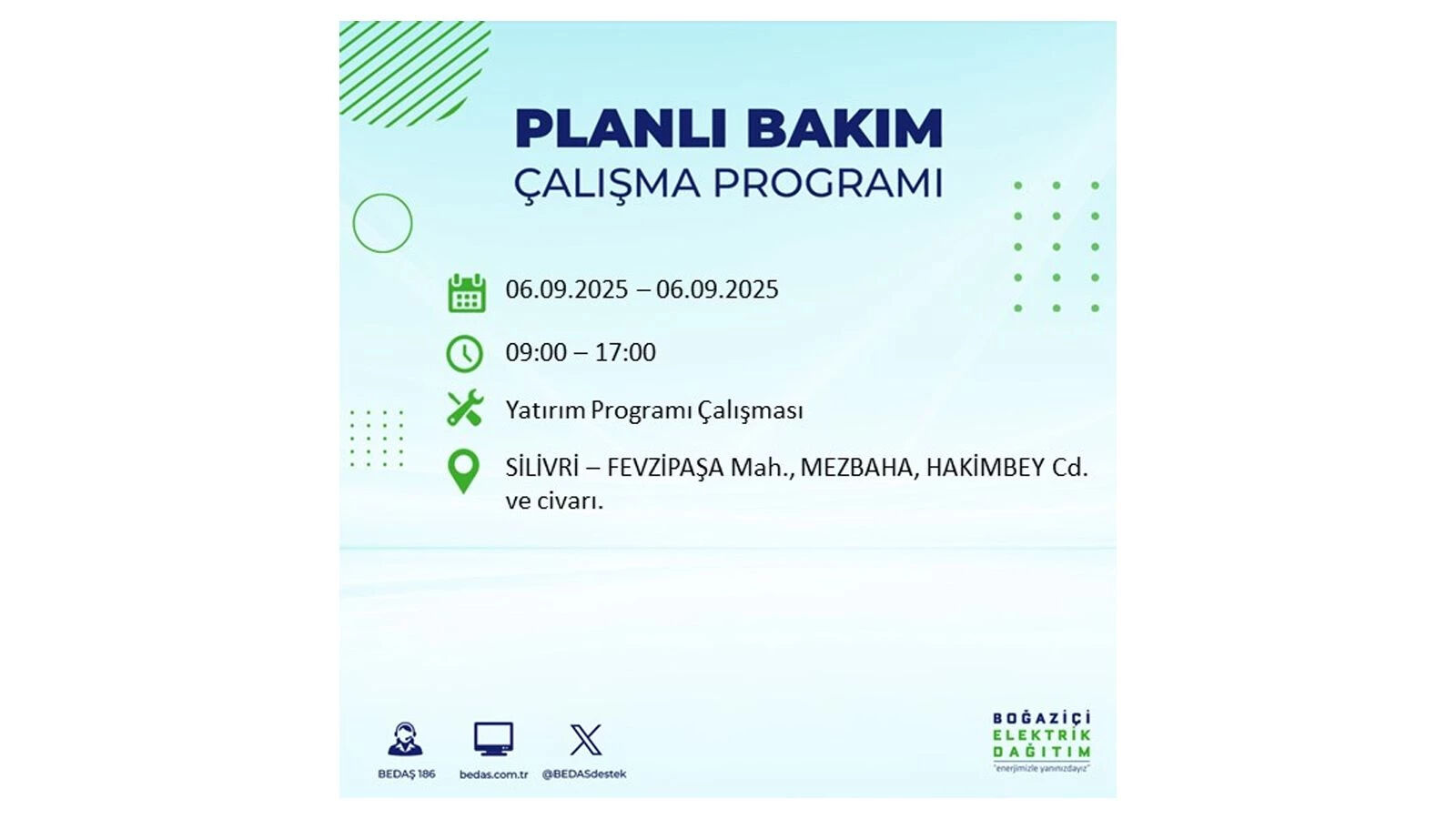İstanbul elektrik kesintisi sorgulama: BEDAŞ 8 saatlik kesintiyi duyurdu, İstanbul'da elektrikler ne zaman gelecek? - 25. Resim