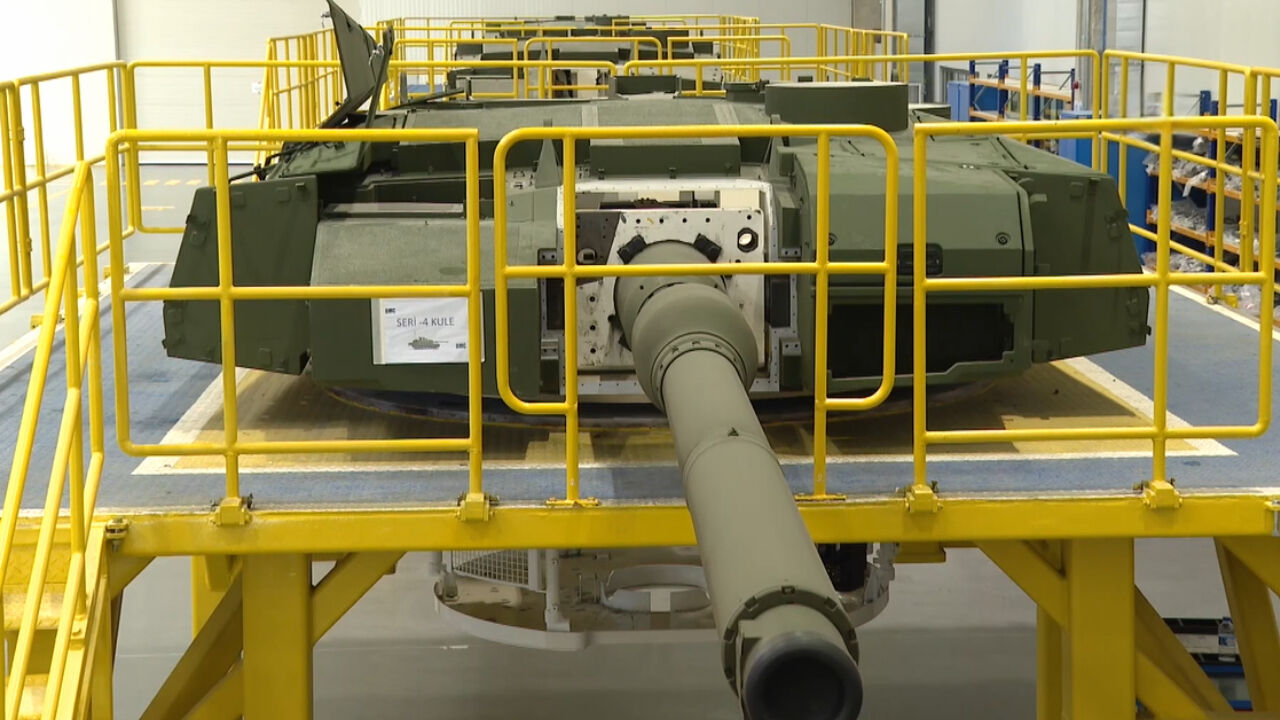 Türkiye'nin 100 yıllık hayali! Altay Tankı'nın seri üretimi ilk kez görüntülendi - 4. Resim