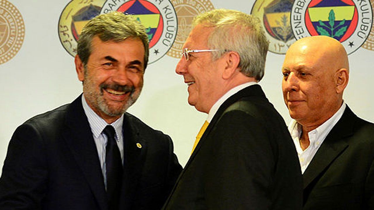 Aziz Yıldırım ve Aykut Kocaman bir araya geldi: İşte o fotoğraf Aziz Yıldırım ve Aykut Kocaman bir araya geldi: İşte o fotoğraf