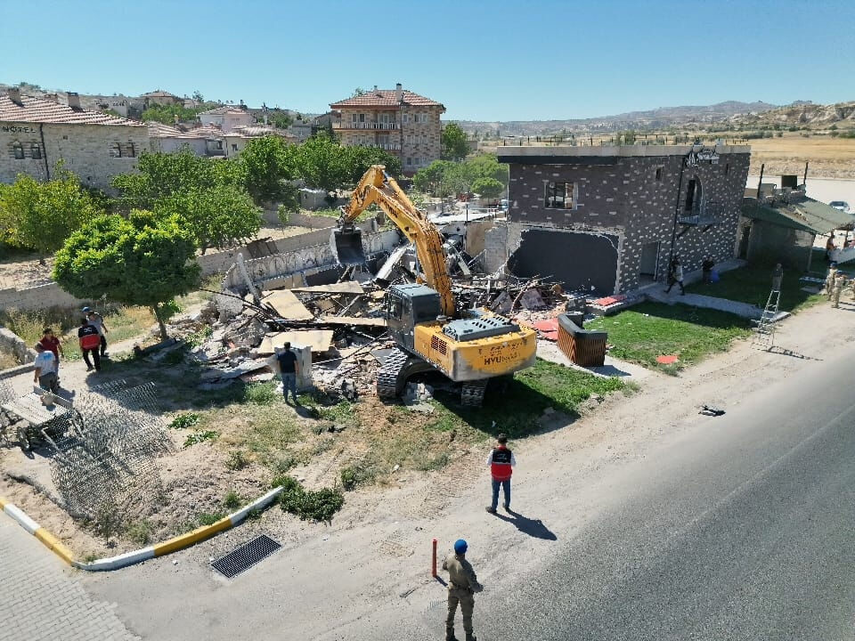 Kapadokya’da kaçak yapıya geçit yok - 1. Resim