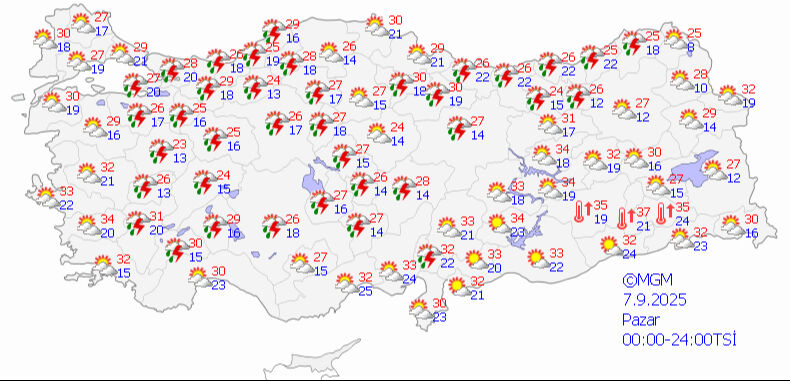 Meteoroloji'den il il sarı kodlu alarm! İstanbul'da başladı, geniş bölgeye yayılıyor Meteoroloji'den il il sarı kodlu alarm! İstanbul'da başladı, geniş bölgeye yayılıyor - 2. Resim