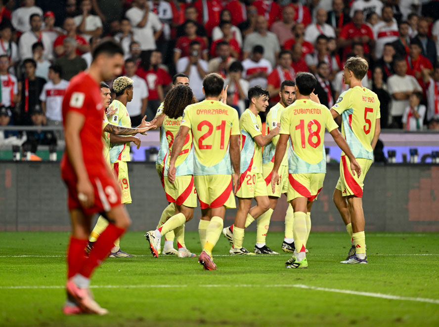 Maç sonucu: Türkiye 0-6 İspanya (Dünya Kupası Avrupa Elemeleri) - 1. Resim