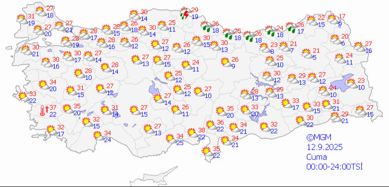 Sıcak günler geride kalıyor! İşte yeni haftanın şaşırtan hava durumu - 6. Resim