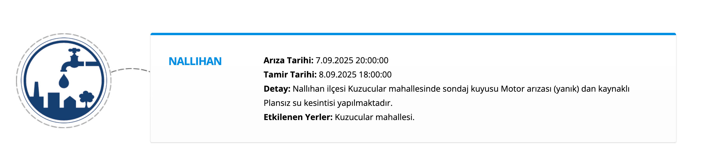 ASKİ su kesintisi: 8 Eylül Ankara'da sular ne zaman gelecek, saat kaçta? ASKİ su kesintisi: 8 Eylül Ankara'da sular ne zaman gelecek, saat kaçta? - 2. Resim