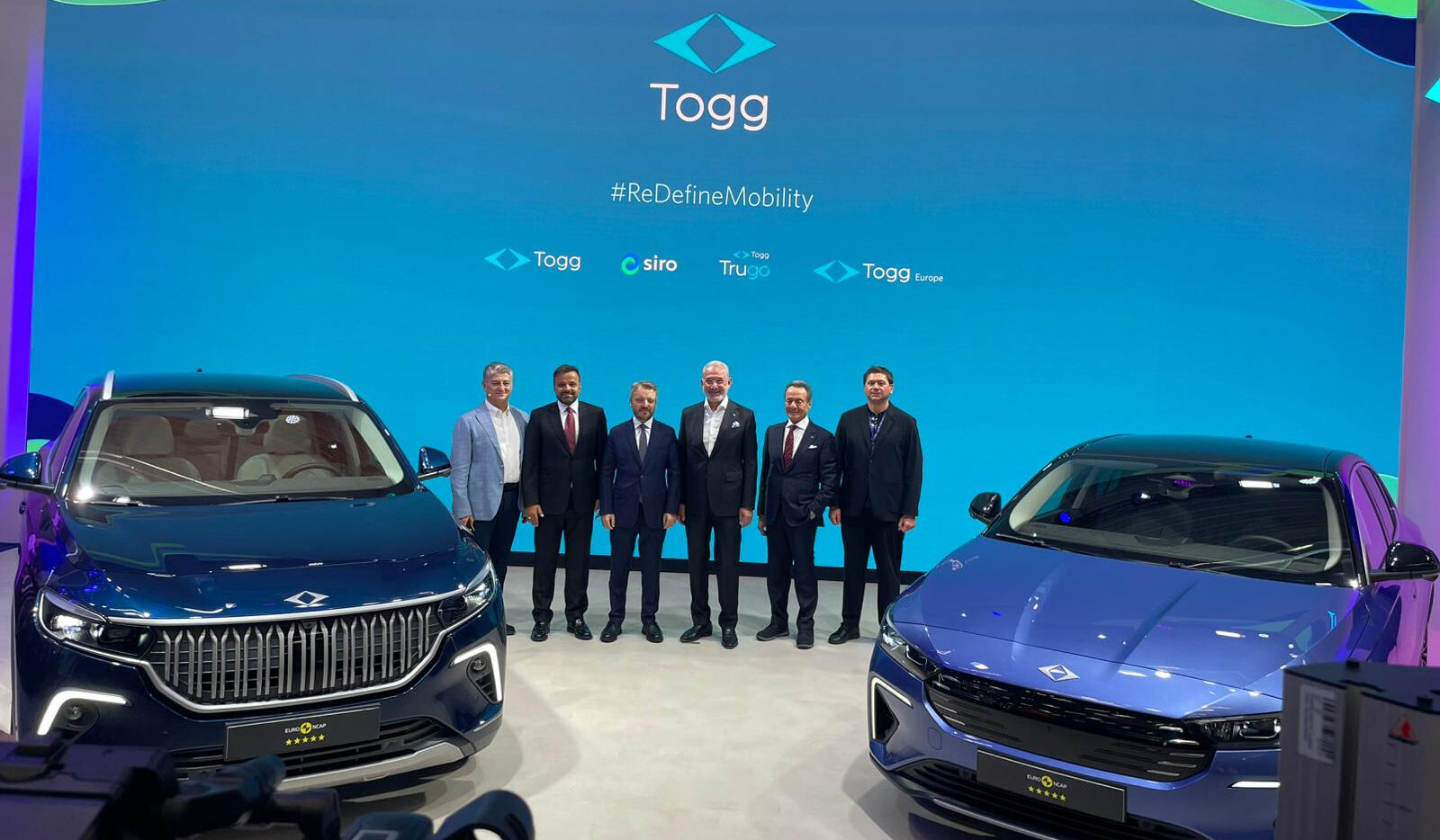 Dünya sahnesine ilk adım! Türkiye'nin gururu Togg Almanya'da görücüye çıktı - 3. Resim