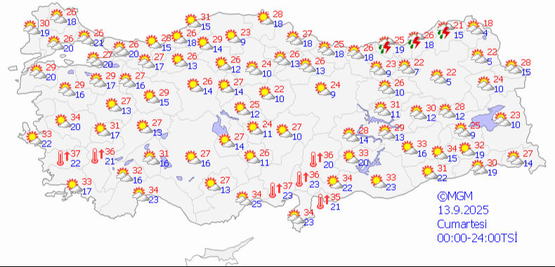 Sıcaklıklar düşüyor, yağışlar bitiyor! İşte bölge bölge beklenen hava durumu - 5. Resim