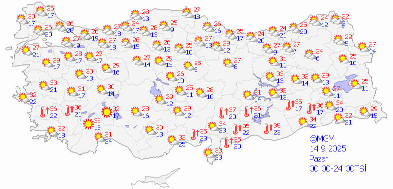 Metetoroloji'nin raporu şaşırttı: Bu günlere dikkat! Hem yakacak hem yağacak... Metetoroloji'nin raporu şaşırttı: Bu günlere dikkat! Hem yakacak hem yağacak... - 5. Resim