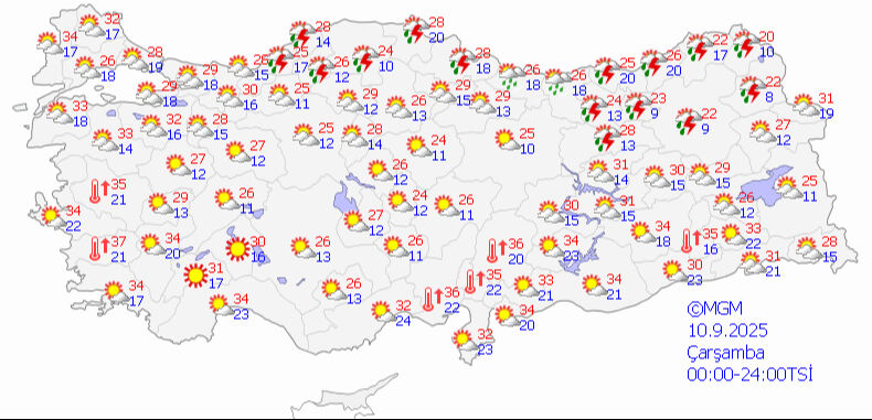 Metetoroloji'nin raporu şaşırttı: Bu günlere dikkat! Hem yakacak hem yağacak... Metetoroloji'nin raporu şaşırttı: Bu günlere dikkat! Hem yakacak hem yağacak... - 1. Resim