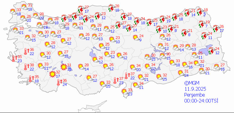 Metetoroloji'nin raporu şaşırttı: Bu günlere dikkat! Hem yakacak hem yağacak... Metetoroloji'nin raporu şaşırttı: Bu günlere dikkat! Hem yakacak hem yağacak... - 2. Resim