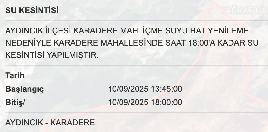 10 Eylül MESKİ su kesintisi sorgulama ekranı: Mersin’de sular ne zaman saat kaçta gelecek? 10 Eylül MESKİ su kesintisi sorgulama ekranı: Mersin’de sular ne zaman saat kaçta gelecek? - 7. Resim
