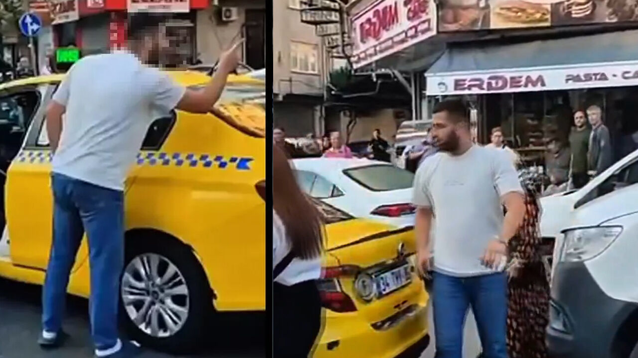 Esenler'deki taksici dehşeti kamerada! Tehdidine yanındaki bile sessiz kalamadı Esenler'deki taksici dehşeti kamerada! Tehdidine yanındaki bile sessiz kalamadı - 2. Resim