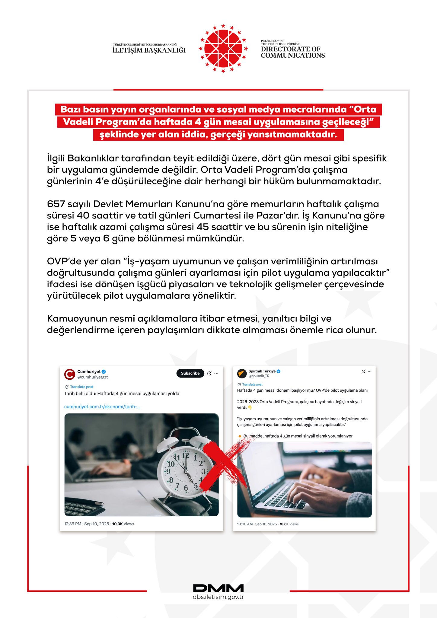 Haftada 4 gün çalışma mı geliyor? Resmi açıklama geldi Haftada 4 gün çalışma mı geliyor? Resmi açıklama geldi - 2. Resim