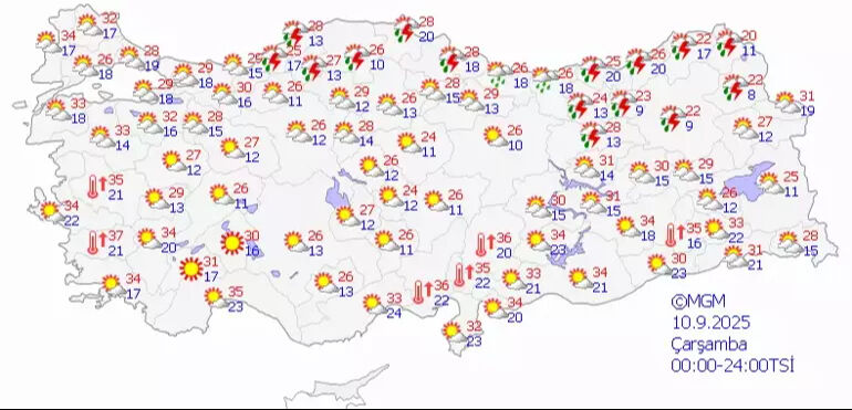 Havalar ne zaman serinleyecek? Meteoroloji'den müjdeli haber var Havalar ne zaman serinleyecek? Meteoroloji'den müjdeli haber var - 1. Resim