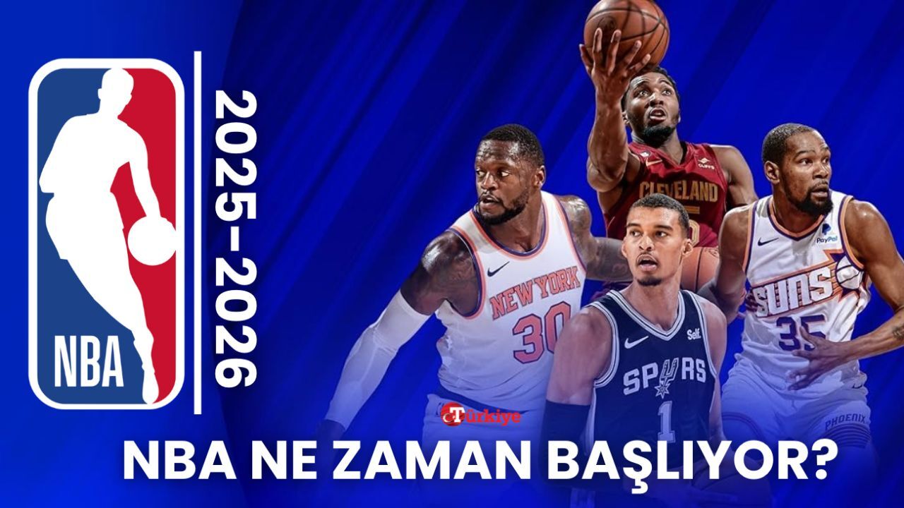 NBA ne zaman başlıyor, ilk maç ne zaman? NBA 2025-2026 sezonu takvimi belli oldu! NBA ne zaman başlıyor, ilk maç ne zaman? NBA 2025-2026 sezonu takvimi belli oldu!