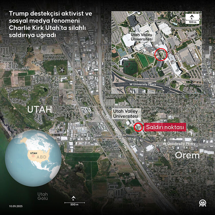 Charlie Kirk neden öldü? Trump destekçisi aktivist olarak biliniyordu Charlie Kirk neden öldü? Trump destekçisi aktivist olarak biliniyordu - 1. Resim