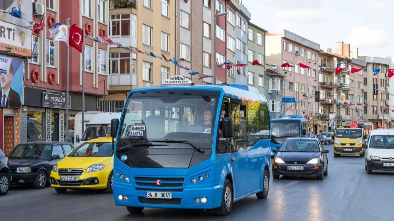 İstanbul&#039;da minibüs indi-bindi ücreti kaç lira oldu? 2025 Eylül zamlı dolmuş kısa mesafe ücreti