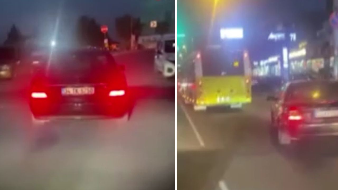 Trafikte korku dolu anlar! Önünü kesip küfrettiler, üstüne bir de dövdüler