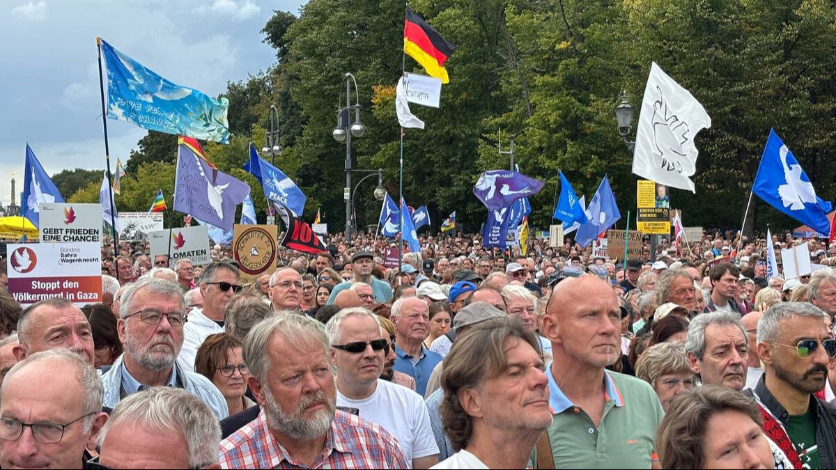 Berlin sokaklarında Gazze protestosu: ‘Soykırımı durdurun’ - 1. Resim
