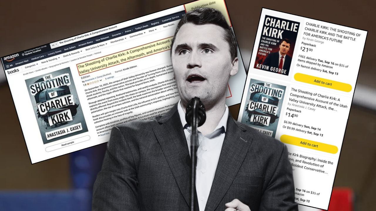 Charlie Kirk suikastı önceden biliniyor muydu? Amazon&#039;daki gizemli kitap!