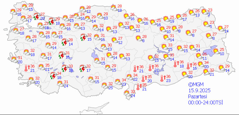 Meteoroloji tarih vererek uyardı: İstanbul ve 50’ye yakın ilde sağanak yağış var! - 2. Resim
