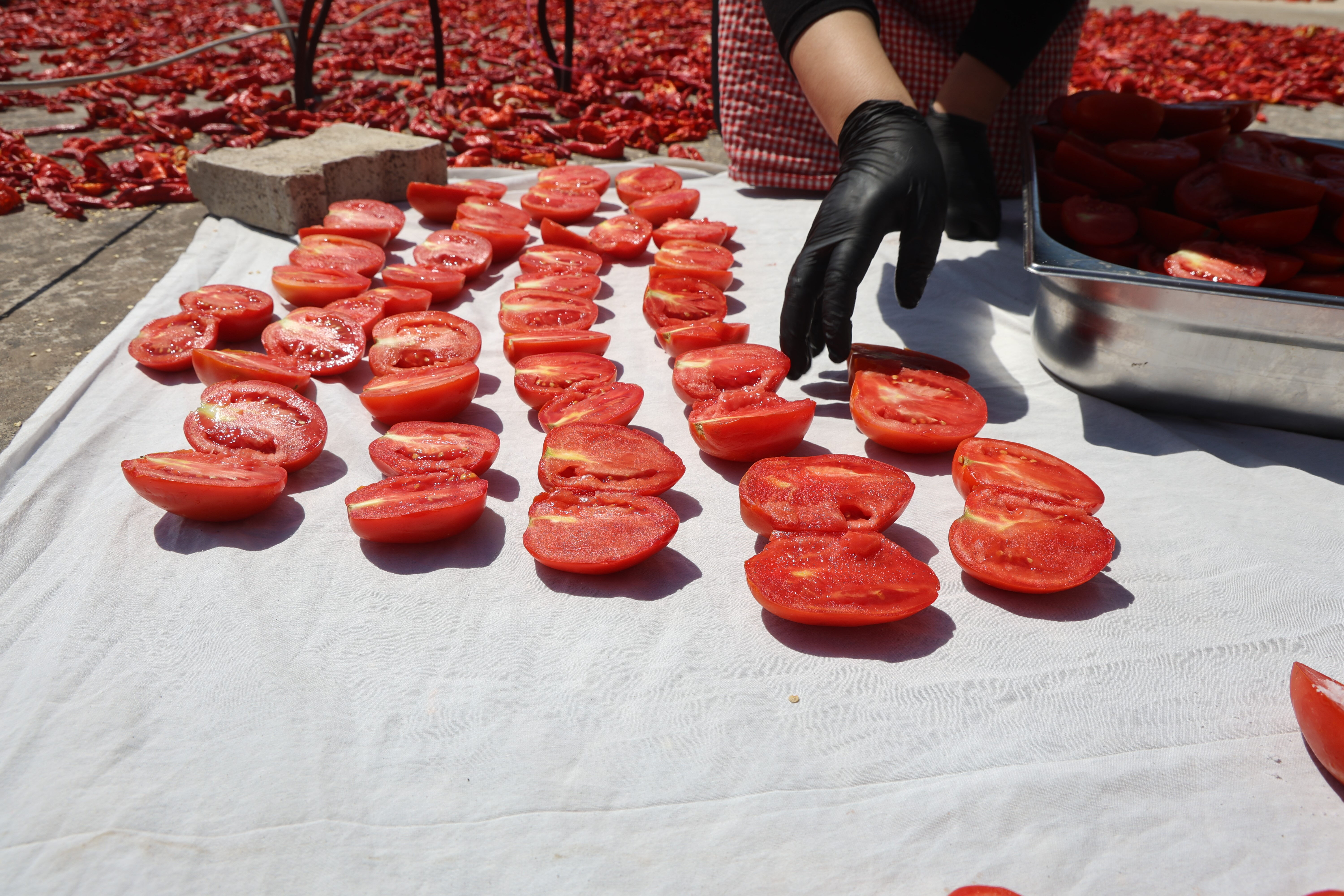 Afetzede kadınların emeğiyle yapıldı! Kış aylarında sofraları süslüyor - 2. Resim