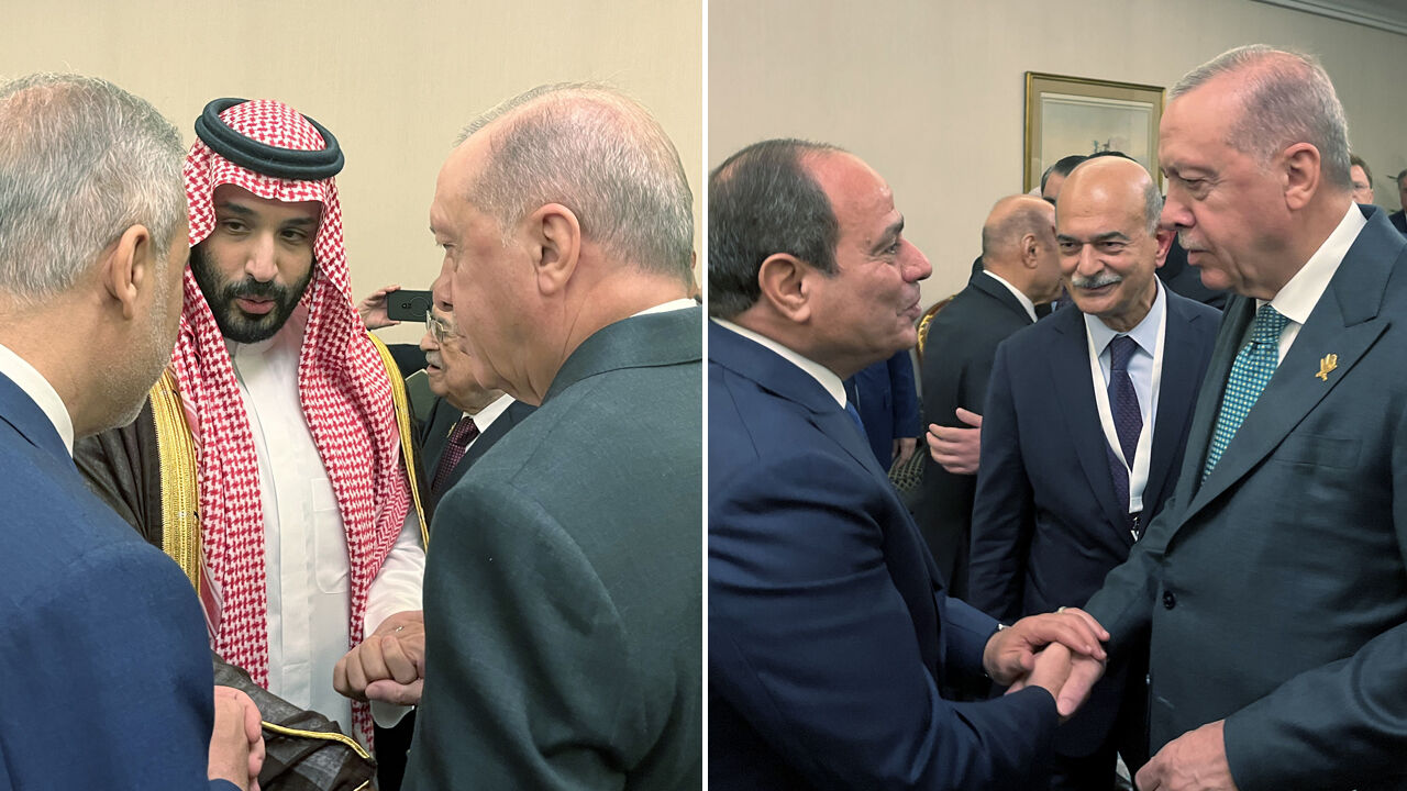 Cumhurbaşkanı Erdoğan'dan Katar'da diplomasi trafiği Cumhurbaşkanı Erdoğan'dan Katar'da diplomasi trafiği - 1. Resim