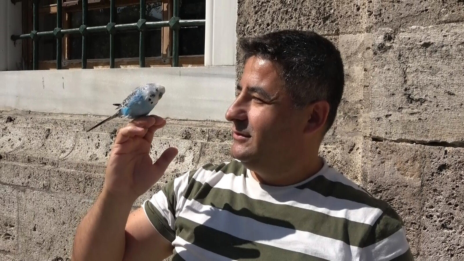 Görenler bir daha bakıyor! Kanatlı maskot sahibinin omuzunda tüm gün geziyor Görenler bir daha bakıyor! Kanatlı maskot sahibinin omuzunda tüm gün geziyor - 2. Resim