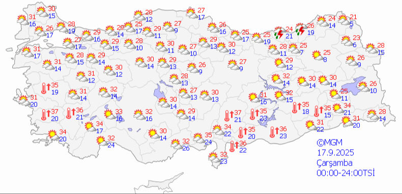 Meteoroloji haritayı yayınladı, Orhan Şen flaş tahminini paylaştı! Yaz sıcağında lapa lapa kar yağacak Meteoroloji haritayı yayınladı! Yeni haftaya dikkat... İstanbul için alarm verildi - 2. Resim