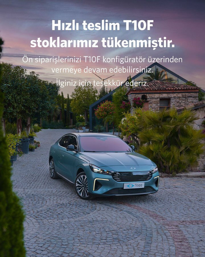 Togg T10F satışa çıktı! İşte Togg T10F'nin fiyatı ve özellikleri - 6. Resim