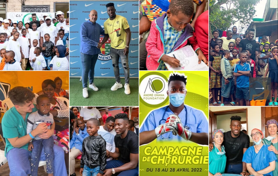 Andre Onana'nın bilinmeyen yönü ortaya çıktı! Afrika'daki insanlara umut oluyor Afrika'daki insanlara umut oluyor! Afrika'daki yardım kuruluşu: Andre Onana Vakfı - 1. Resim