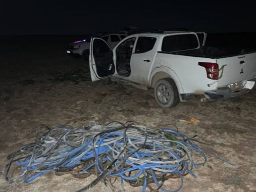 Eskişehir'de elektrik kablolarını çalan 2 kişi tutuklandı - 1. Resim