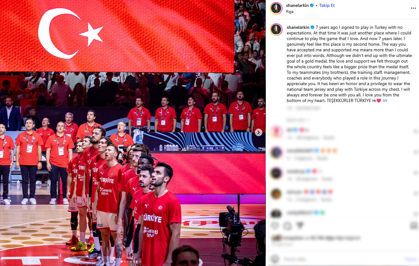 Shane Larkin Milli Takımı neden bıraktı? Veda mesajı dikkat çekti - 4. Resim