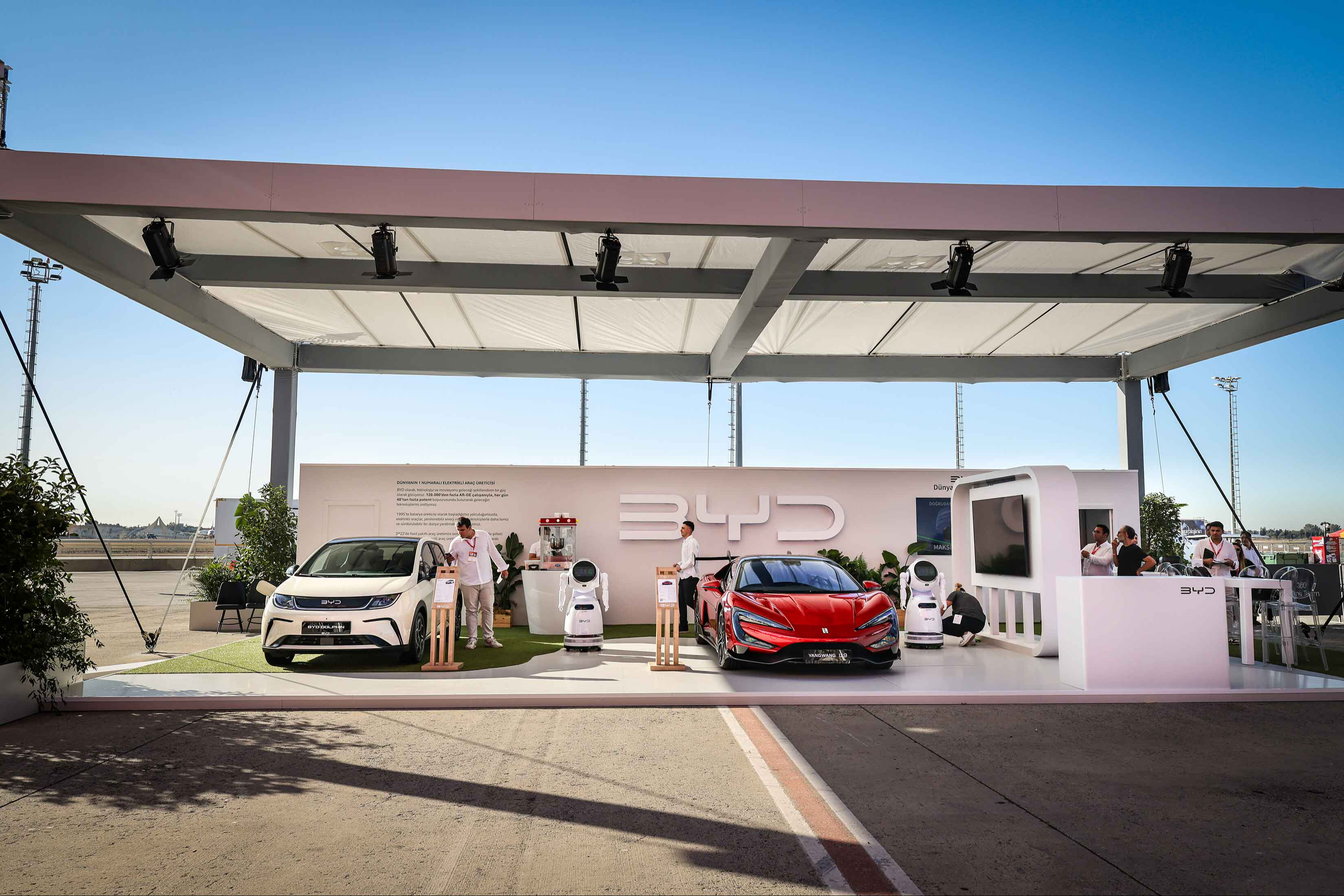 BYD'den TEKNOFEST çıkarması! İleri teknolojiye sahip 3 otomobil görücüye çıktı - 1. Resim