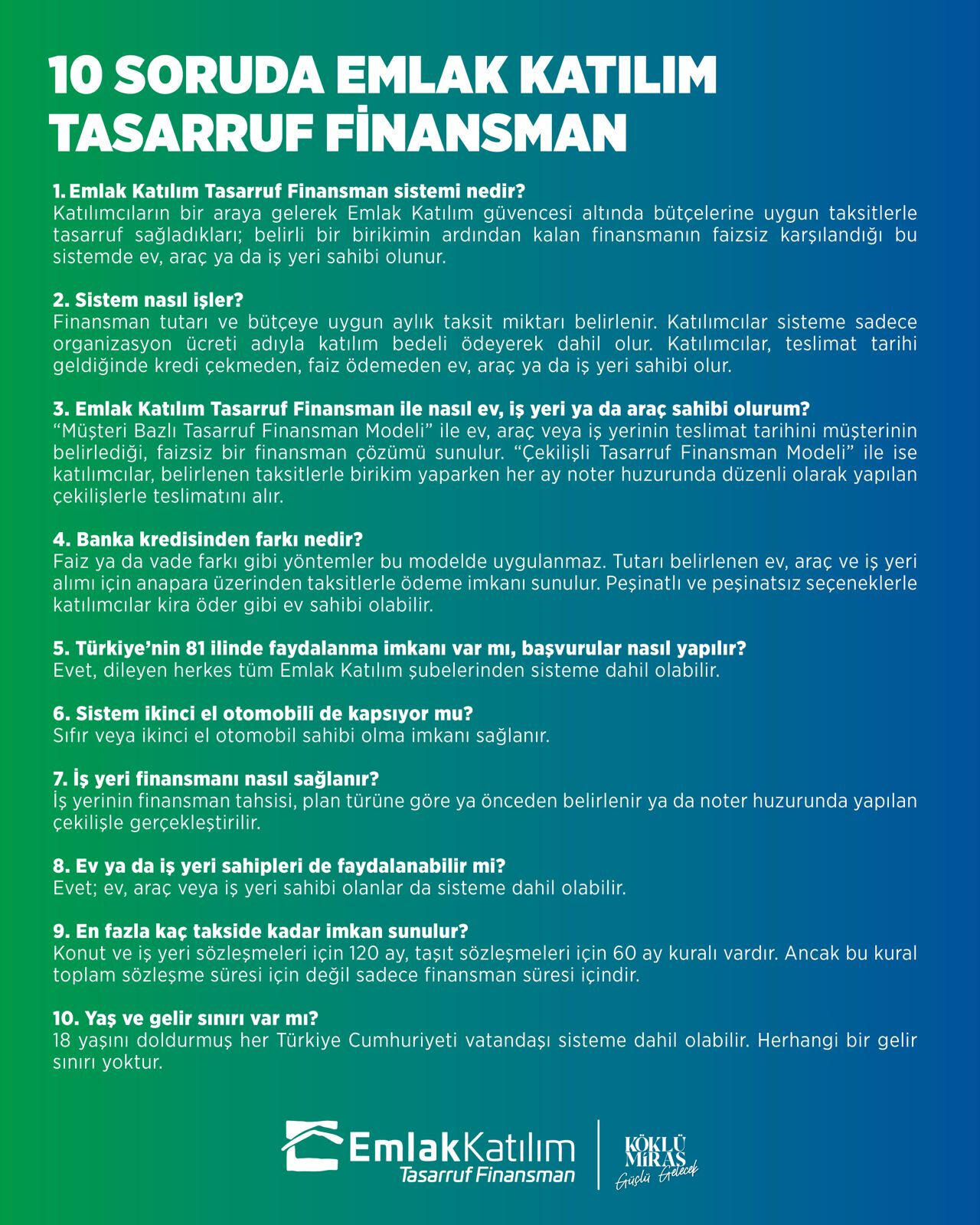 Emlak Katılım Tasarruf Finansman Sistemi ne zaman başlıyor, başvurular nasıl ve nereden yapılır? Detaylar netleşti! - 4. Resim