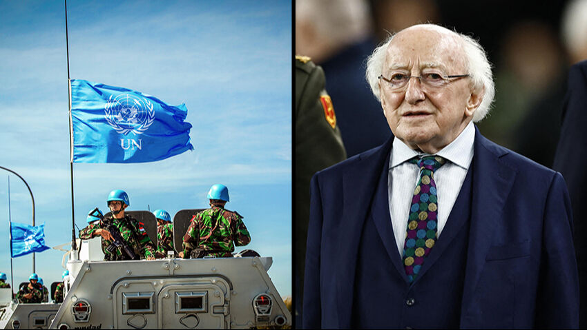 İrlanda Cumhurbaşkanı Batı ülkelerine seslendi! İsrail BM’den atılsın! İrlanda Cumhurbaşkanı Michael D. Higgins, Batı ülkelerine seslendi. Higgins, İsrail’in ve Tel Aviv’e silah sağlayan devletlerin BM üyeliğinden çıkarılması gerektiğini açıkladı.