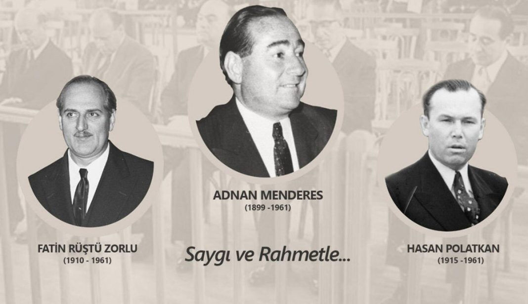 Menderes, Zorlu ve Polatkan'ın idam edilişlerinin 64'üncü yılı! Türk demokrasi tarihinin acı günü - 1. Resim