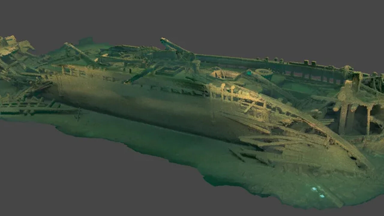 Efsane haline gelmişti! 'Hayalet gemi' batışından 140 yıl sonra bulundu Efsane haline gelmişti! 'Hayalet gemi' batışından 140 yıl sonra bulundu - 1. Resim