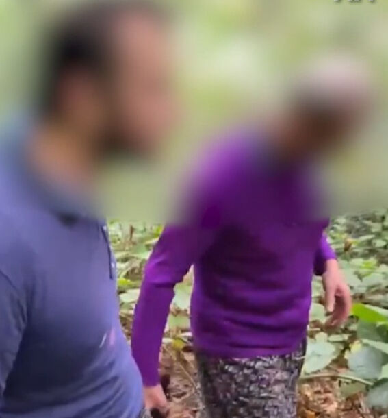 Fındık bahçesinde kadın kıyafetiyle yakalandılar! Baba oğul tutuklandıs - 1. Resim