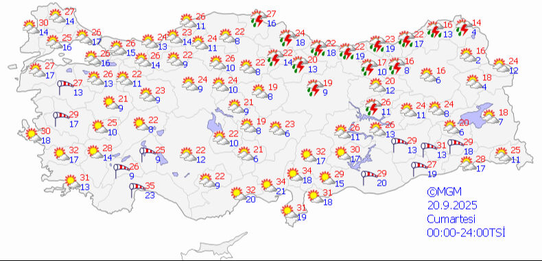 Meteoroloji’den 17 il için sağanak alarmı: Sıcaklıklar düşüyor - 2. Resim