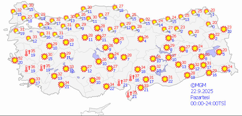 Meteoroloji’den 17 il için sağanak alarmı: Sıcaklıklar düşüyor - 4. Resim