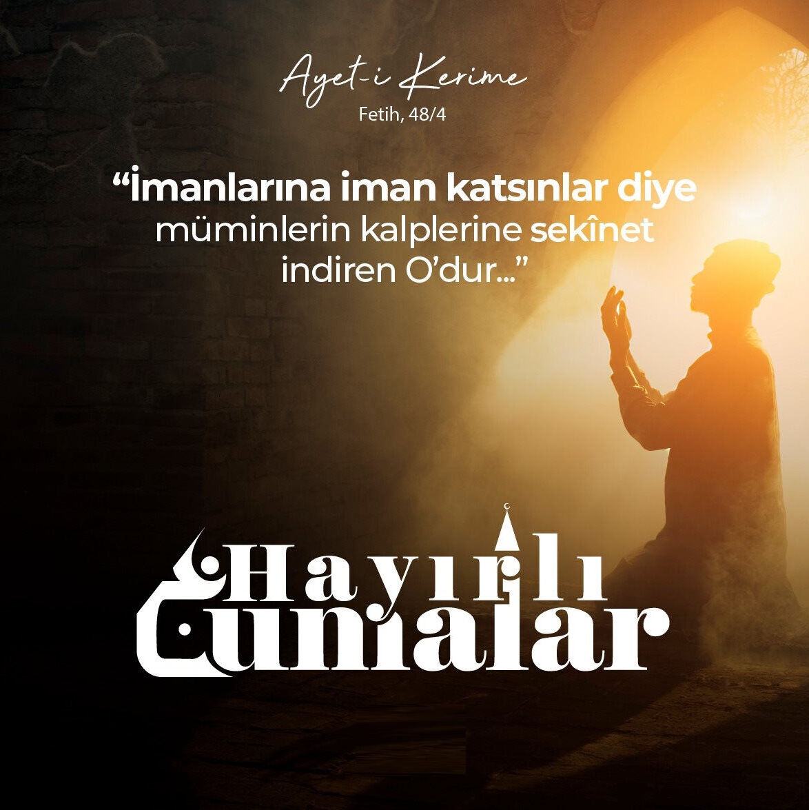 Resimli cuma mesajları 2025: Ayetli, hadisli, dualı, kısa, uzun, en güzel hayırlı cumalar mesajları - 7. Resim