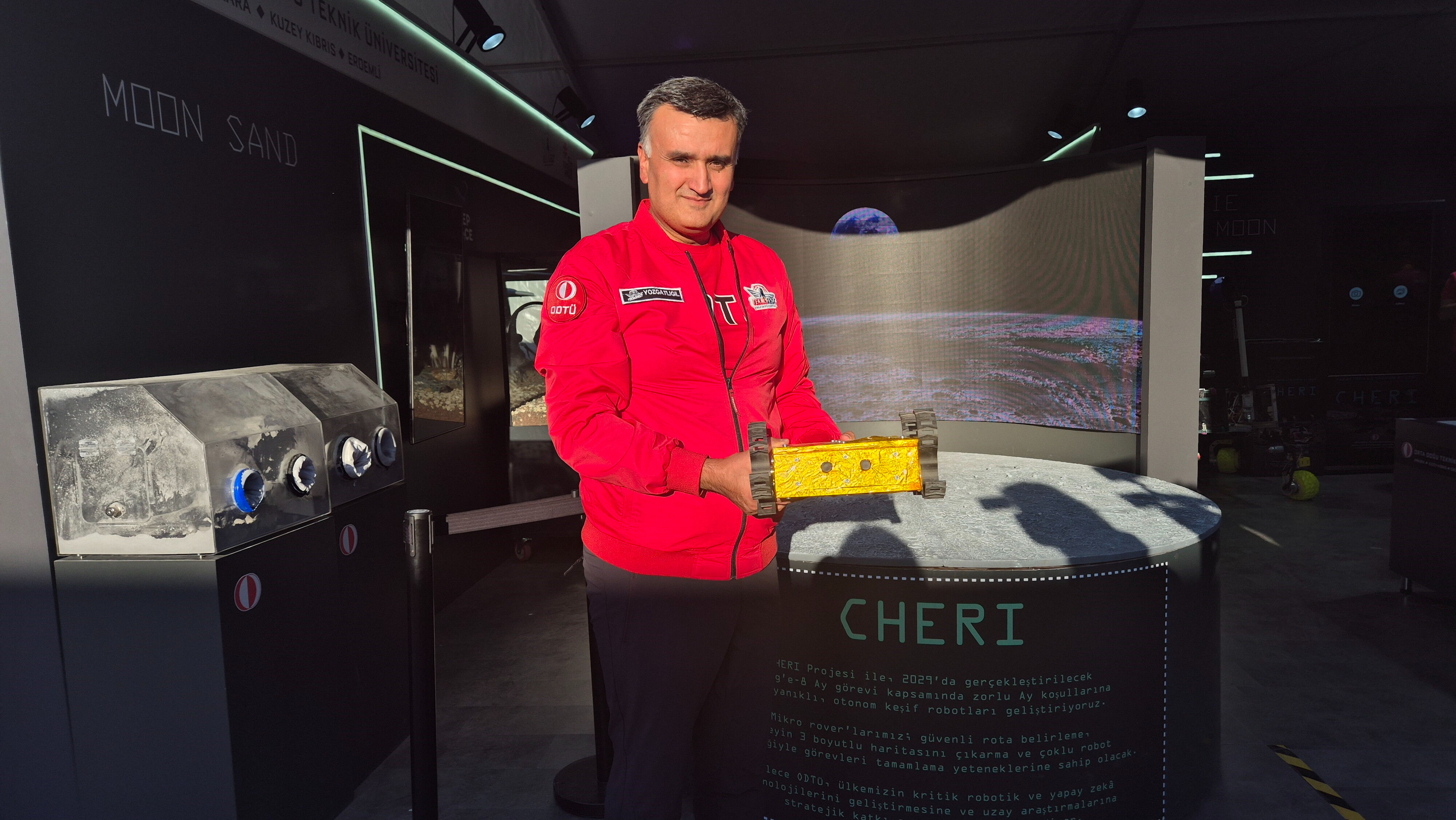 CHERI ile Uzay'a yerli yolculuk! ODTÜ, Ay’a keşif aracı gönderiyor CHERI ile Uzay'a yerli yolculuk! ODTÜ, Ay’a keşif aracı gönderiyor - 1. Resim