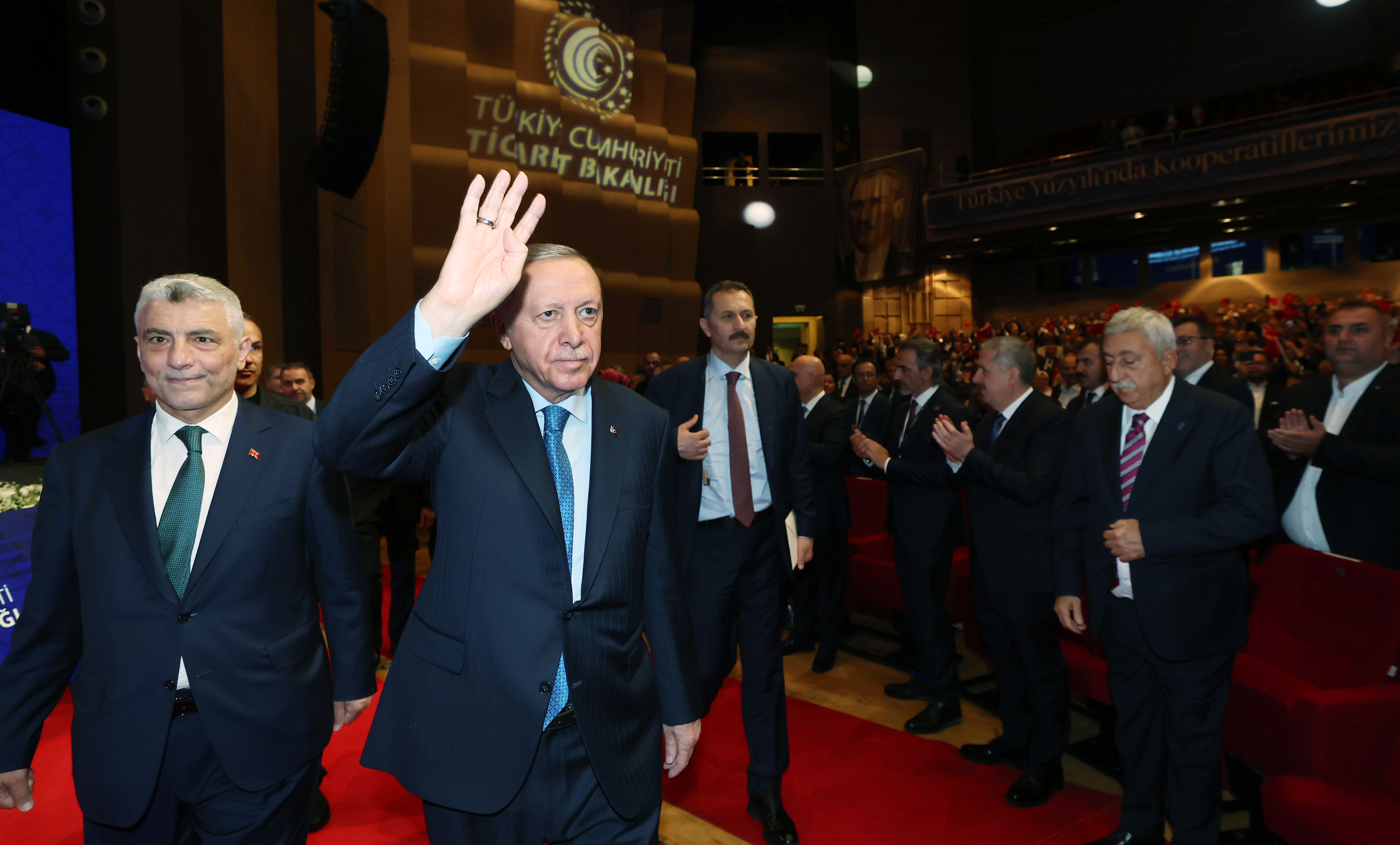 Cumhurbaşkanı Erdoğan'dan İtalyan Şef Danilo Zanna'ya Cumhurbaşkanı Erdoğan'dan İtalyan Şef Danilo Zanna'ya