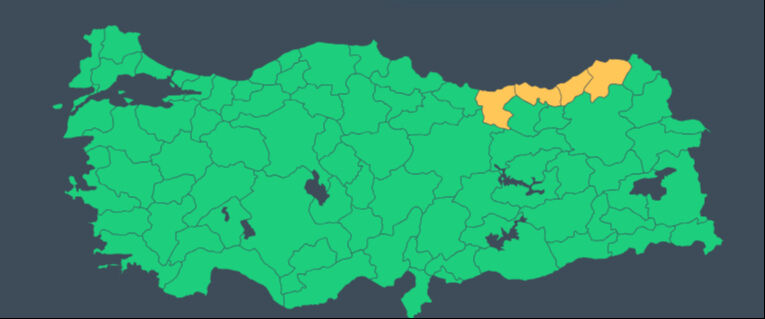AFAD'dan 4 il için turuncu uyarı! Sel ve heyelan tehlikesi sürüyor - 1. Resim
