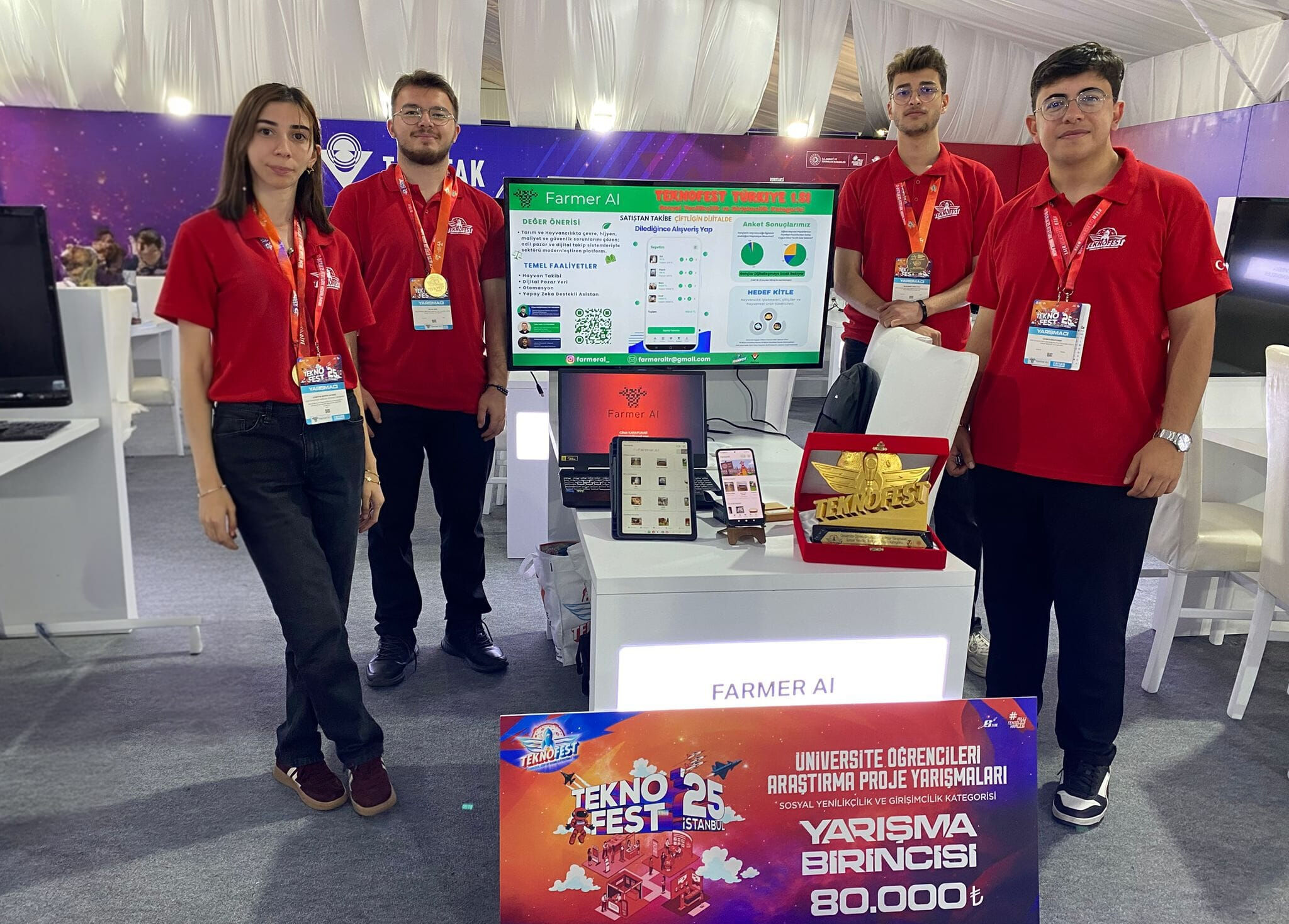 Çiftçinin ihtiyacını gençler çözdü! Birinci olan "Farmer AI" tarım sektörüne kolaylık getirecek - 3. Resim